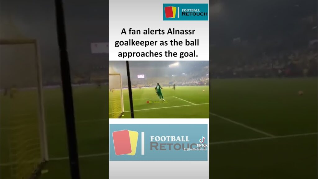 football fan save alert!!#football #goalkeeper #alnassr  #saudiarabia #arabs #trending #fyp #popular