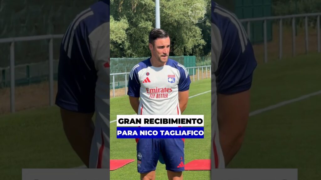 Gran recibimiento en Francia para Nico Tagliafico luego de ser campeón de América Gran recibimiento en Francia para Nico Tagliafico luego de ser campeón de América