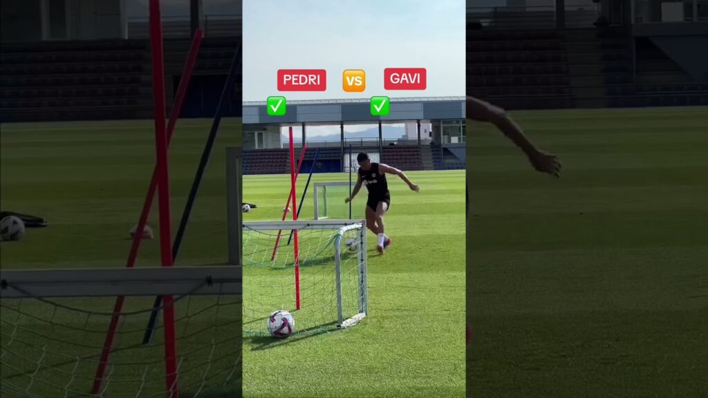 Who will win? 👀⚽️ #fcbarcelona #pedri #gavi #shorts