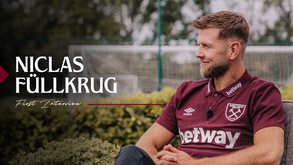 "I Can't Wait to Celebrate with the Fans" | Niclas Füllkrug's First Interview as West Ham Player ⚒