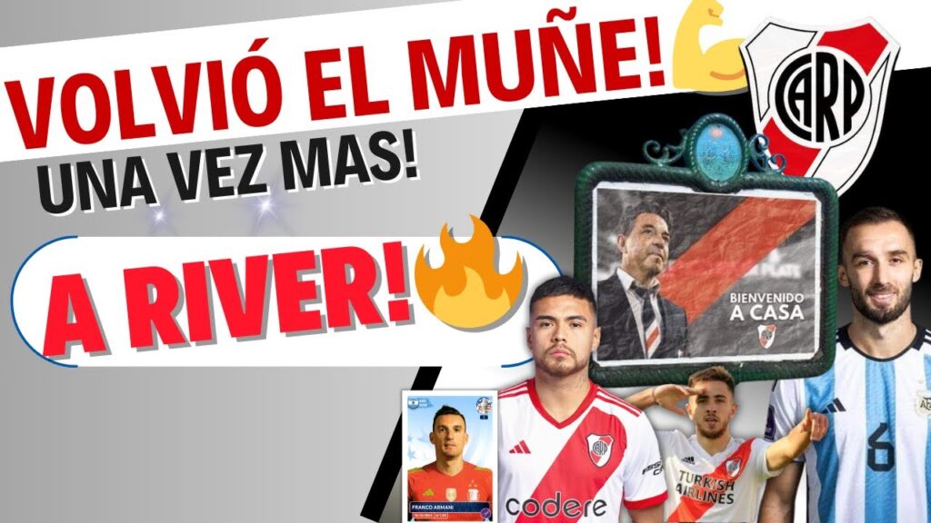 "¡Gallardo Regresa y Revoluciona River Plate! Bombas en el Mercado: Pezzella, Montiel y Más!"