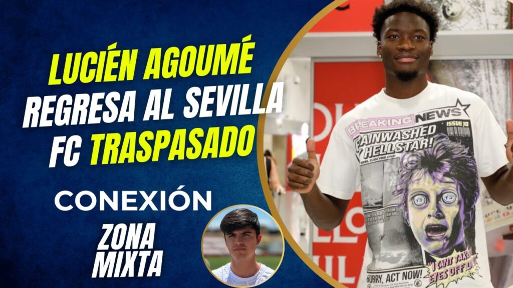LUCIEN AGOUMÉ LLEGA A SEVILLA | CONEXIÓN ZONA MIXTA CON JOSÉ MANUEL RODRÍGUEZ
