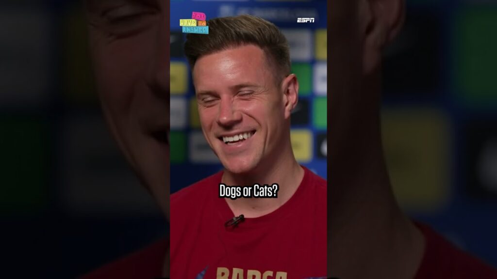 Marc-André ter Stegen picks between Klopp and Guardiola 👀 #shorts