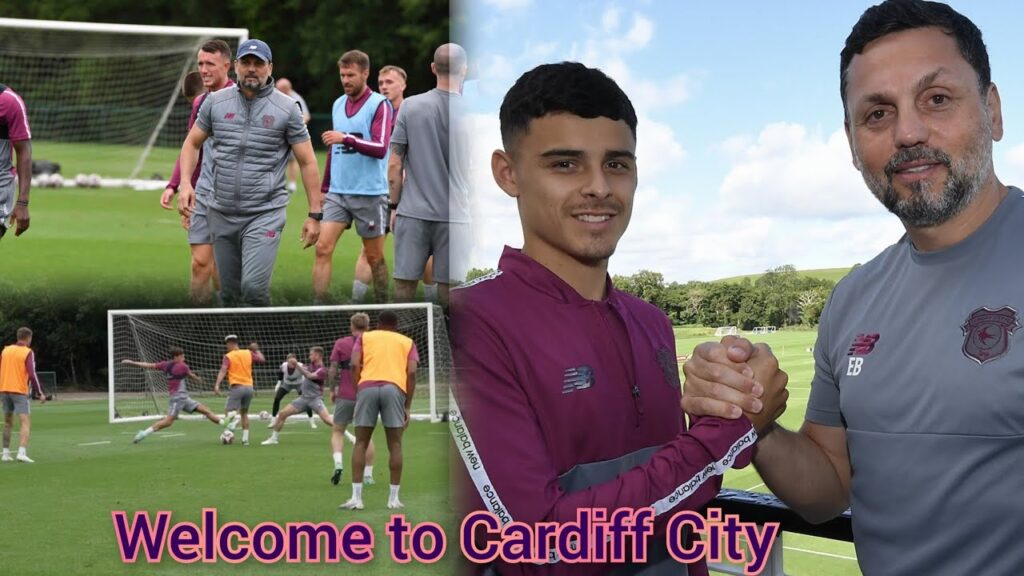 Cardiff City new signing Alexander Robertson is ready for training!! Cardiff City transfer news...