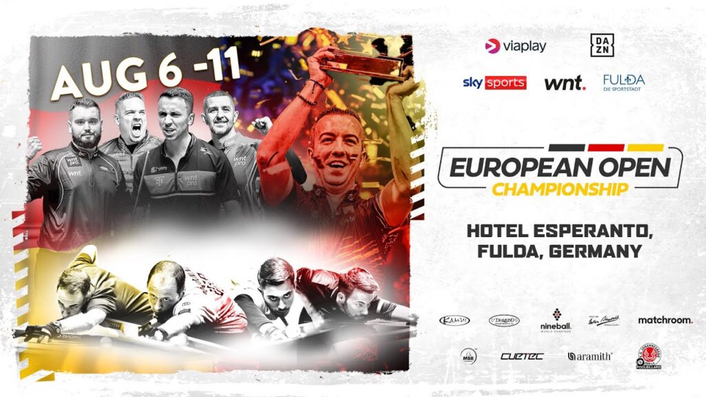 WATCH LIVE | 2024 European Open Pool Championship | Table One