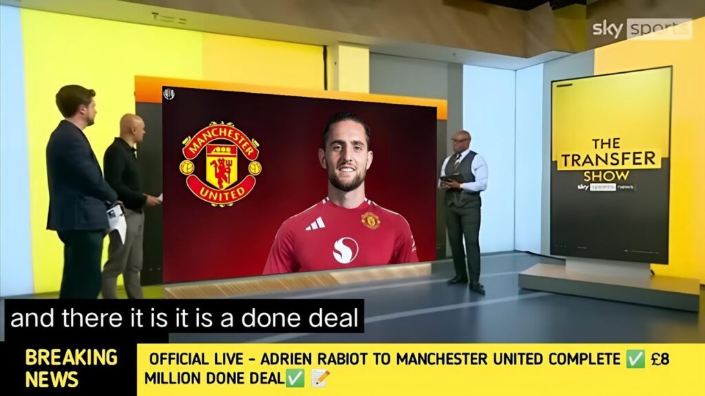🔴BREAKING NEWS - ADRIEN RABIOT TO MANCHESTER UNITED COMPLETE 📝🔥 DONE DEAL ✅️ FULL AGREEMENT 🤝