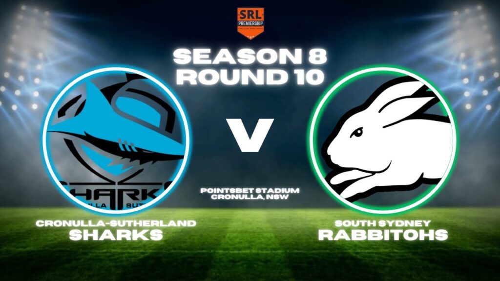 Sharks vs Rabbitohs | Season 8, Round 10 | SRL