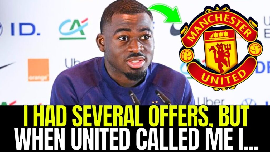 🚨LAST-MINUTE NEWS: FOFANA MAKES UNEXPECTED DECISION! THE MEDIA IS IN SHOCK! MAN UTD TRANSFER