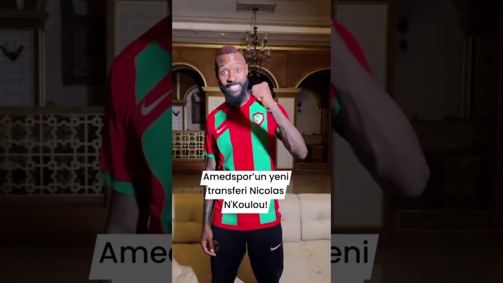 Amedspor'un yeni transferi Nicolas N'koulou!