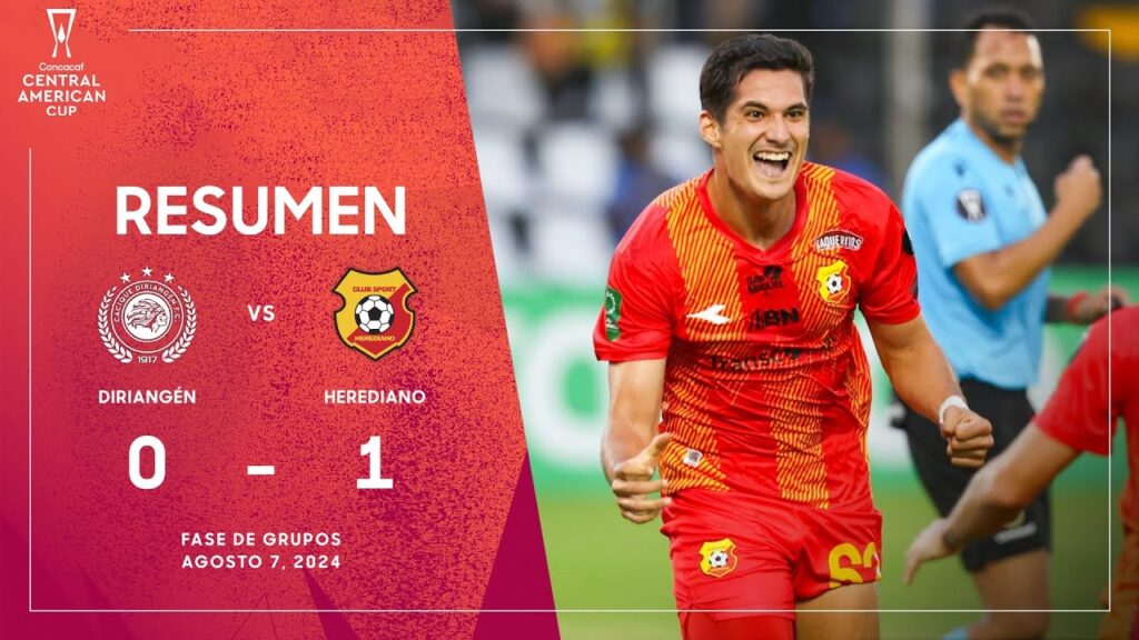 Diriangén vs Herediano | Copa Centroamericana 2024 | Fase de Grupos