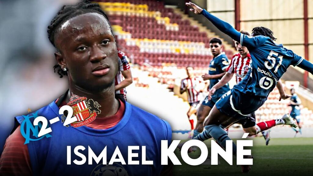 Les PREMIÈRES MINUTES d’Ismael Koné avec l’OM, avec un BUT SUBLIME 💫 • HD