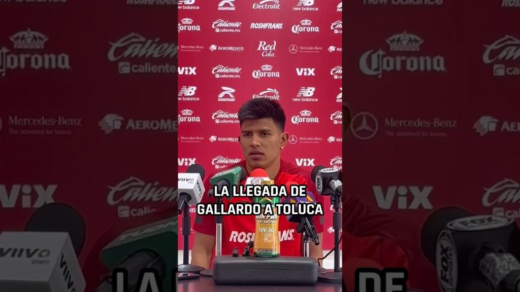 Jesús Gallardo es el nuevo refuerzo del Toluca | #Futbol #LigaMX #Toluca #Futbolinha