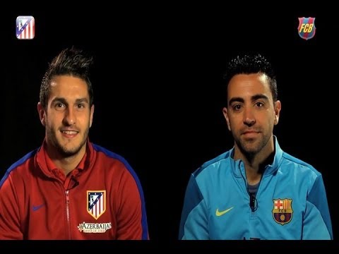Cara a cara de Koke y Xavi