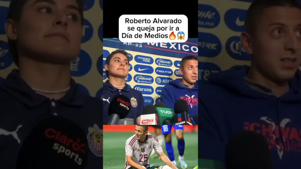 Roberto Alvarado se queja de ir al Día de Medios