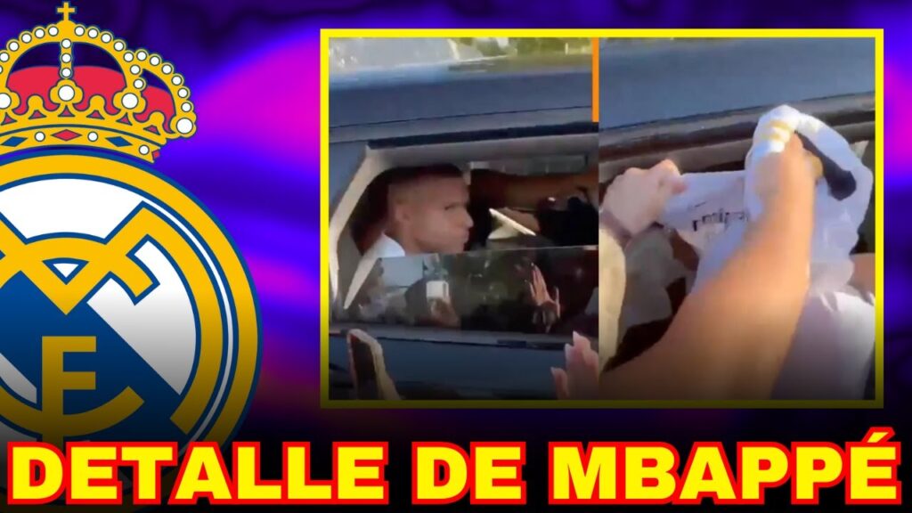 EL DETALLE DE MBAPPÉ TRAS SU PRIMER ENTRENAMIENTO CON EL REAL MADRID YA SE HA GANADO A TODOS