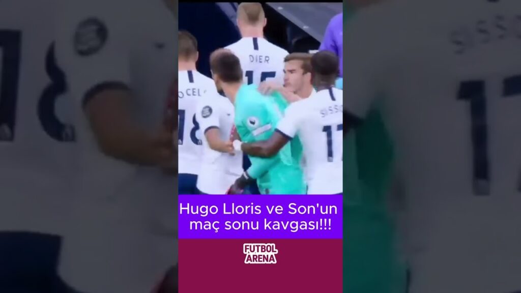 Hugo Lloris ve Son 'un Kavgası !!! Zor Ayırdılar ,,,#shorts #tottenham #lloris