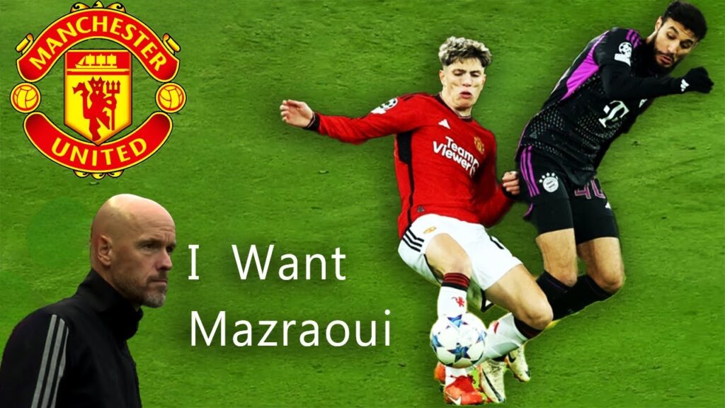 Noussair Mazraoui vs Manchester United | Man United Target 🔴