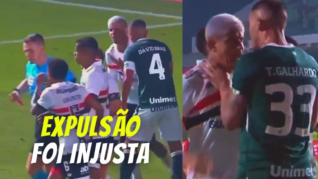 ALAN FRANCO FOI EXPULSO APÓS CONFUSÃO COM THIAGO GALHARDO