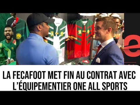 Samuel Eto’o résilie le contrat avec One All Sports l’équipementier des lions indomptables