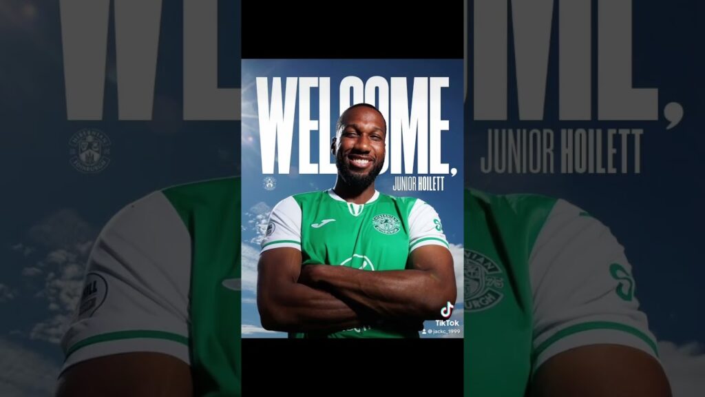 JUNIOR HOILETT SIGNS FOR HIBS
