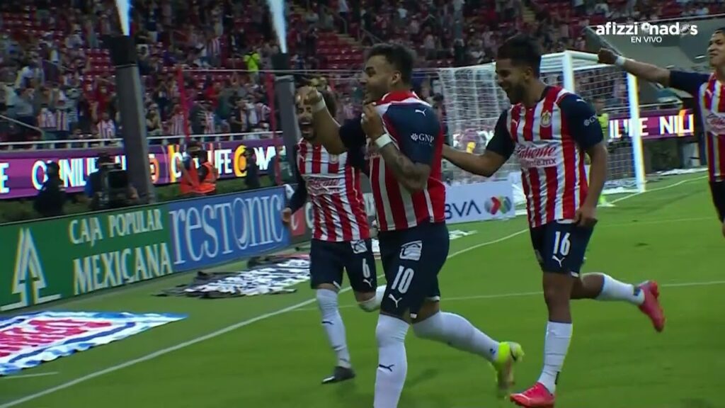 Gol de Alexis Vega | Chivas 3 - 0 Mazatlán | Liga BBVA MX - Grita México C22  - Jornada 1