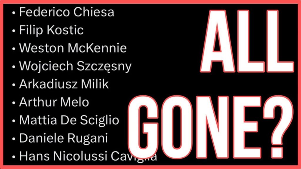 All Gone? The Juventus Burn List! Locatelli Gets Booed! Dusan Flopovhic? - The Tinfoil Sat Show
