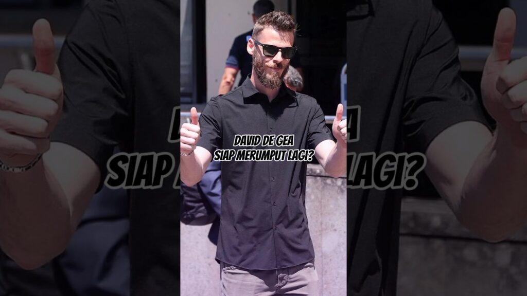 David De Gea siap merumput lagi? 🤔