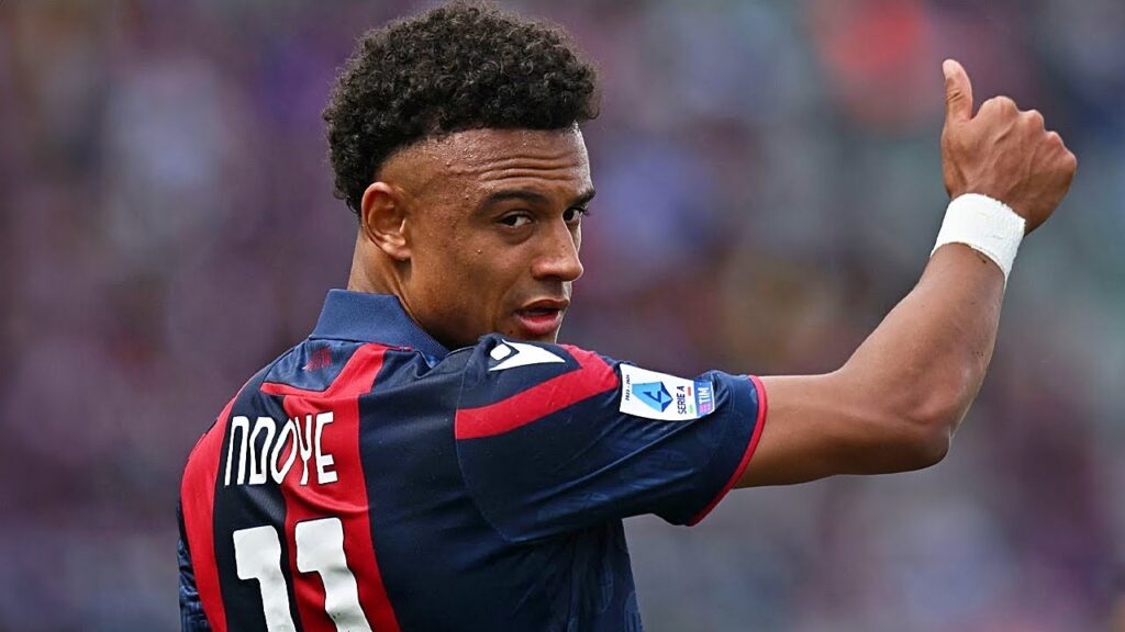 𝐋𝐎𝐎𝐊 𝐖𝐇𝐀𝐓 Dan Ndoye doing at Bologna👀