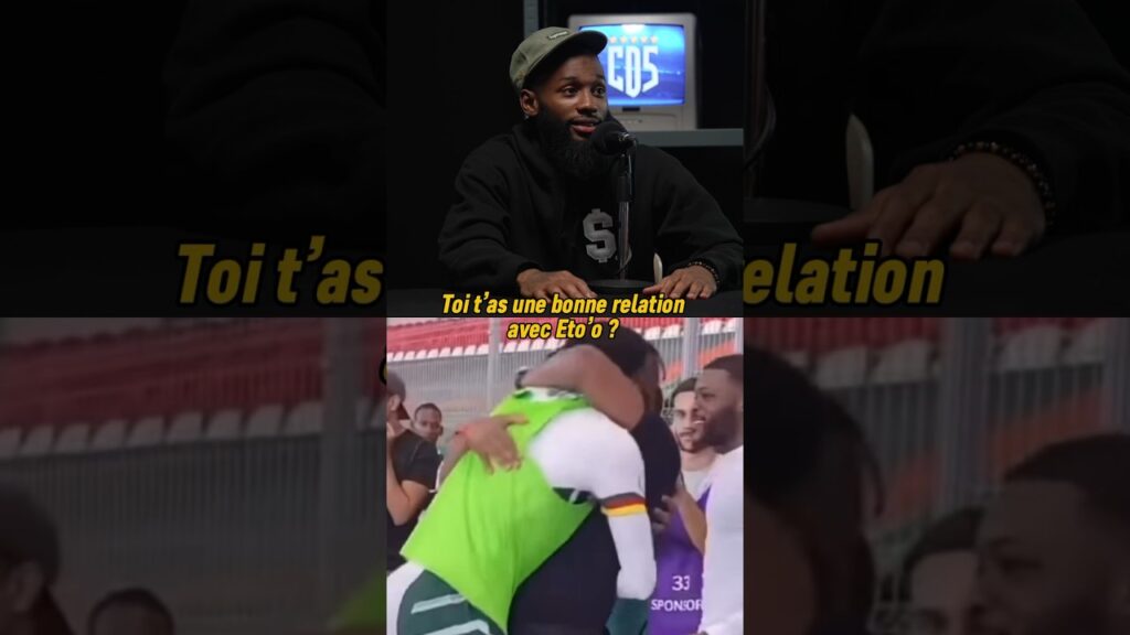 GK Nkoudou nous parle de sa relation avec Samuel Eto’o, président de la Fédé camerounaise #football