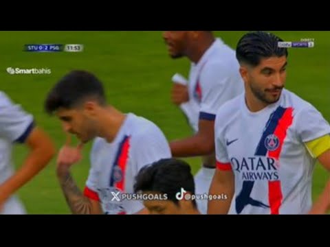 Carlos Soler Goal, SK Sturm Graz vs PSG (1-2) All Goals and Extended Highlights