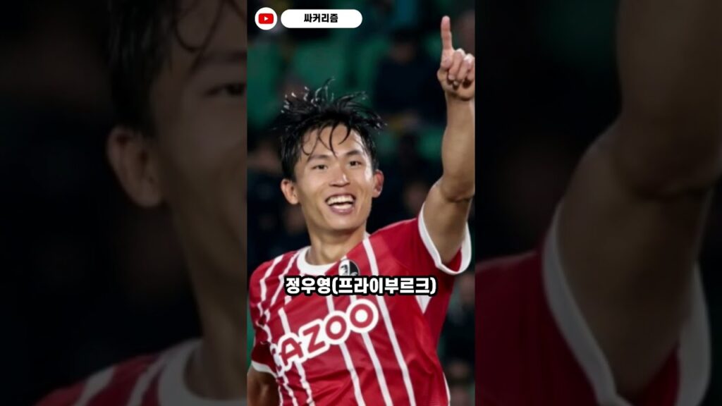 아시아는 좁다!! 유럽에서 활약하고 있는 대한민국 축구선수들 #shorts