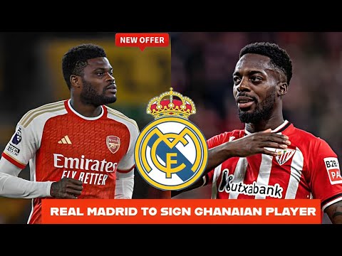 GOOD NEWS🇬🇭 REAL MADRID & PSG INTERESTED GHANAIAN PLAYER…INAKI WILLIAMS & PARTEY HIGHLIGHTS