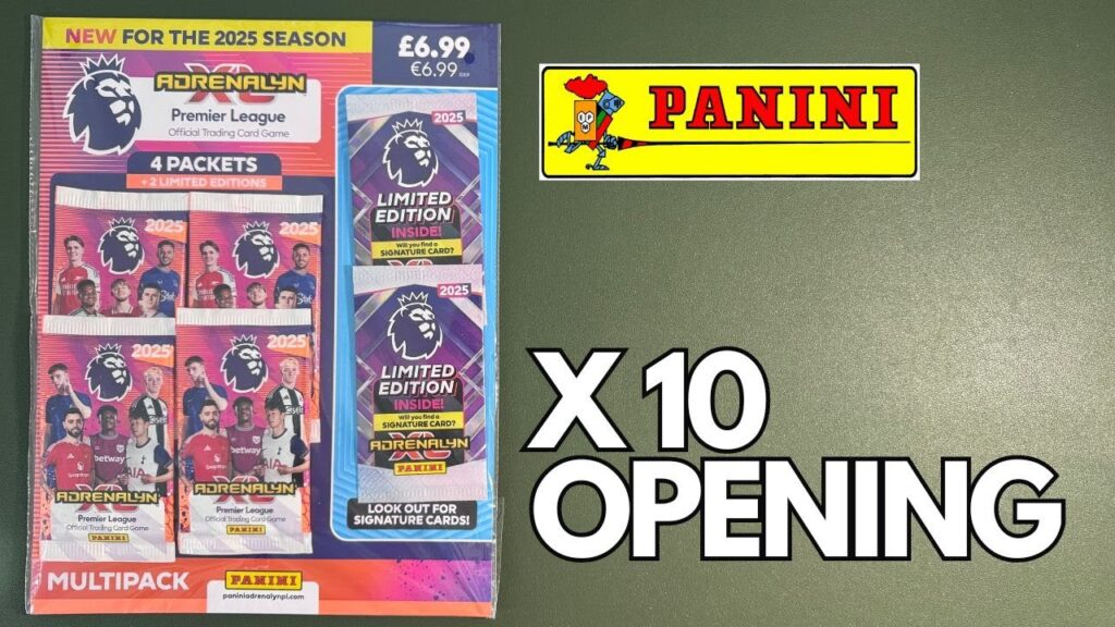 10 x Multipack Opening! Adrenalyn XL Premier League 2024-2025