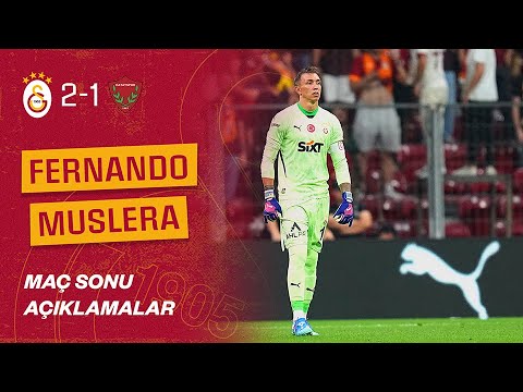 📺 Fernando Muslera'nın maç sonu açıklamaları | #GSvHTY