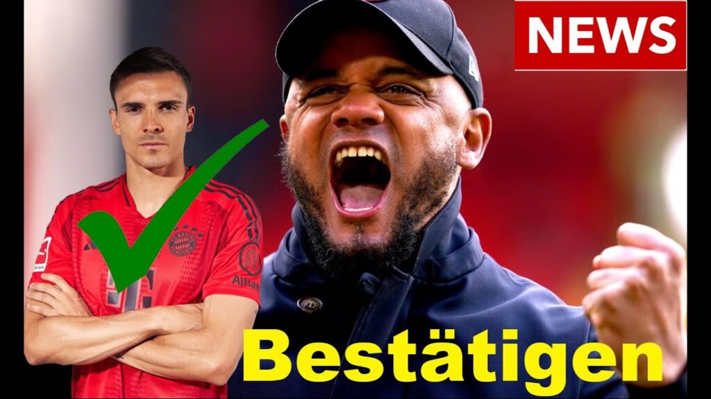 Kompany bestätigt:João Palhinha ist der beste defensive Mittelfeldspieler des FC Bayern München