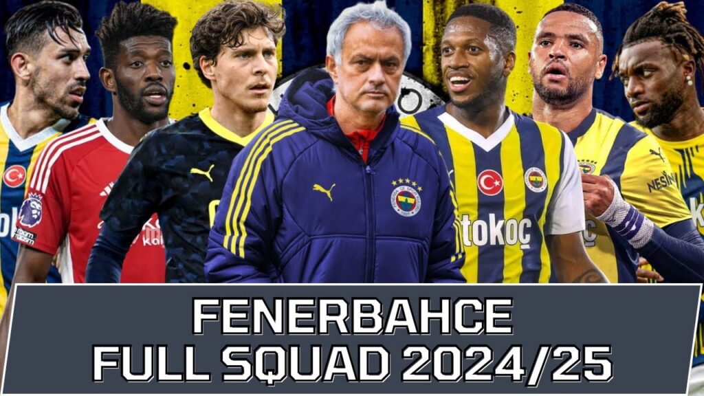 FENERBAHCE FULL SQUAD SEASON 2024/25 | Fenerbahce Squad Update with Transfer Rumors