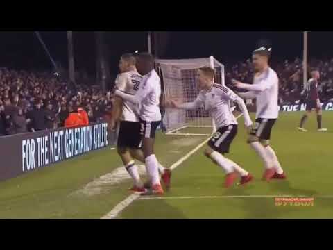 great goal by Aleksandar Mitrović for Fulham 2-0 Wolverhampton Wanderers highlights Championship