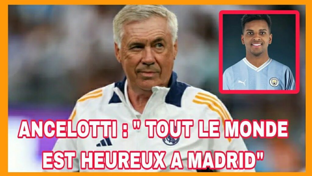 INTERVIEW | ANCELOTTI :"A MADRID TOUT LE MONDE EST HEUREUX DE MBAPPÉ #realmadrid #mbappé #ancelotti