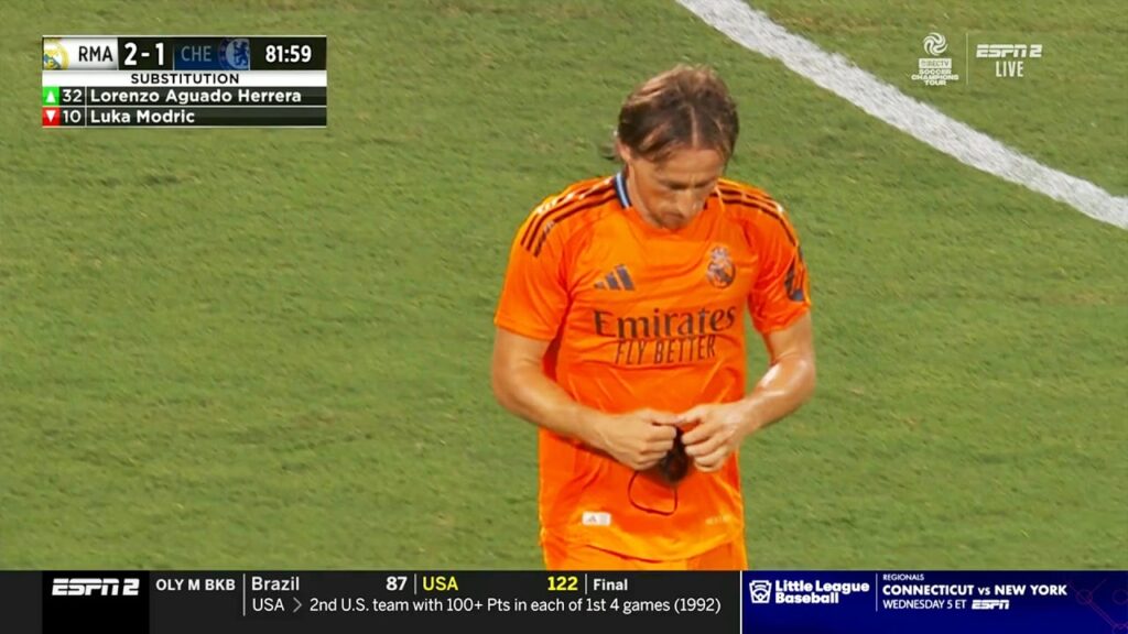 Luka Modric vs Chelsea Friendly (06/08/2024)