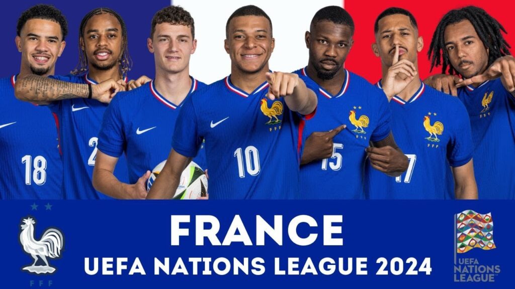 FRANCE SQUAD FOR UEFA NATIONS LEAGUE 2024 - UEFA NATIONS LEAGUE A GROUP 2