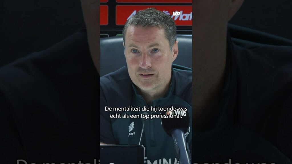 COMPLIMENTEN voor de HOUDING van JUSTIN BIJLOW! 👏 #bijlow #priske #feyenoord