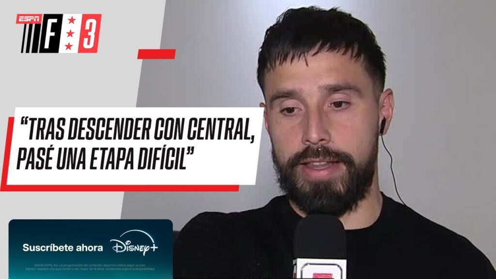 "TUVE MIEDO DE JUGAR EL PARTIDO PARA NO DESCENDER CON CENTRAL", Galíndez en #ESPNF3