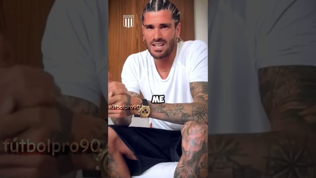 Rodrigo De Paul describe su paso por las inferiores de Racing #racing_club