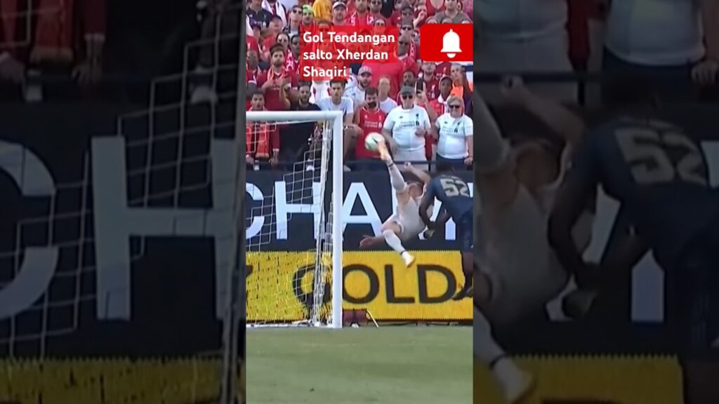 Gol Tendangan salto Xherdan Shaqiri#liverpool #premierleague