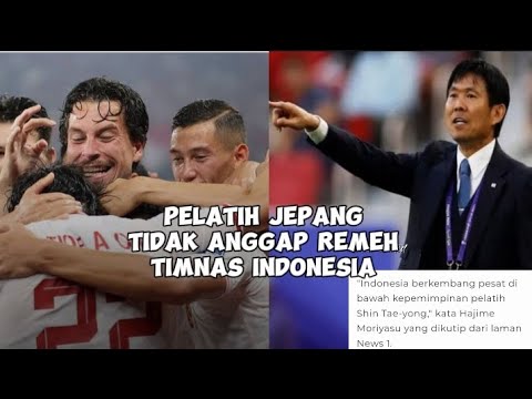 Ini Kata Pelatih Jepang Hajime Moriyasu Ketika Berhadapan Dengan Timnas Indonesia