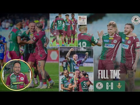 মোলিনা যুগের শুরু | Mohun Bagan's big win in Durand Cup 2024