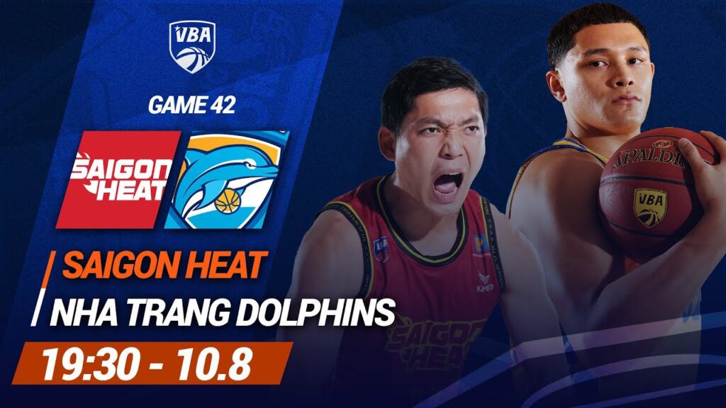 🔴 Livestream Saigon Heat - Nha Trang Dolphins | Giải bóng rổ chuyên nghiệp Việt Nam - VBA 2024
