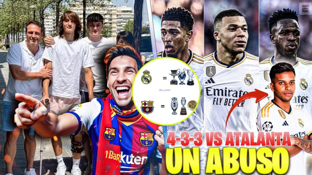 CULES SE BURLAN Y APLAUDEN LESIÓN DE JOAN MARTINEZ 😡 ANCELOTTI PRUEBA EL SISTEMA CONTRA ATALANTA