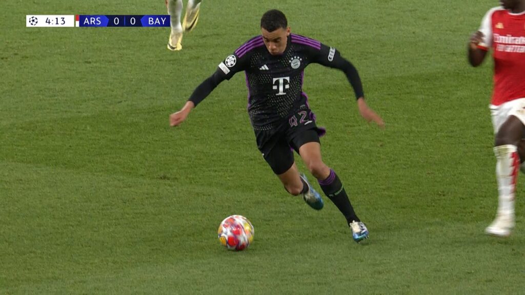 Jamal Musiala Vs Arsenal | UCL Away (09/04/24) Jamal Musiala Vs Arsenal | UCL Away (09/04/24)