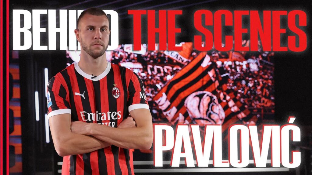 Exploring everything #ACMilan with Strahinja Pavlović 🗺️ | #DNACMilan